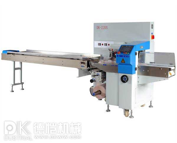 枕式包裝機-220XSE伺服下走紙